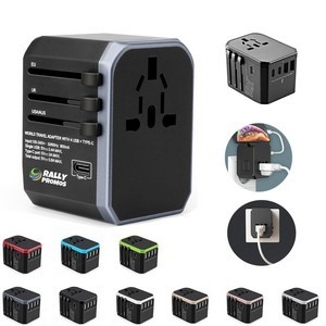 4 USB Multi-function Universal Travel Plug Adapter